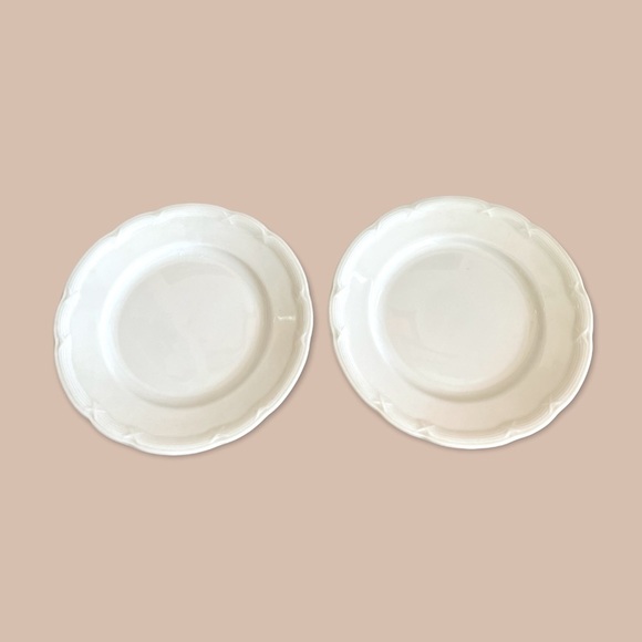 Vintage Bauscher Weiden Bavaria Germany Porcelain Saucer Two Pieces - Picture 6 of 7